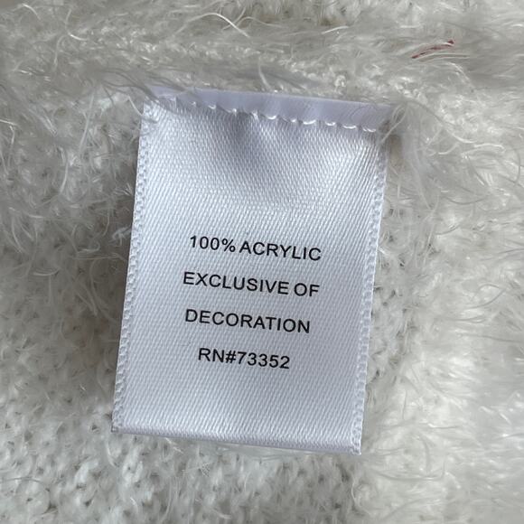 It's Our Time Ugly Christmas Sweater Double Ruffle Dress Size XL - Picture 5 of 5